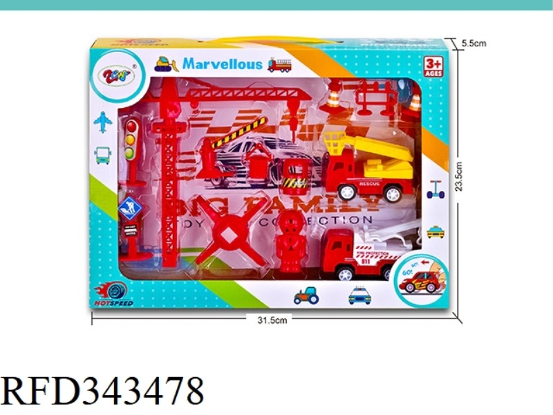 CRANE TOWER FIRE TRUCK
