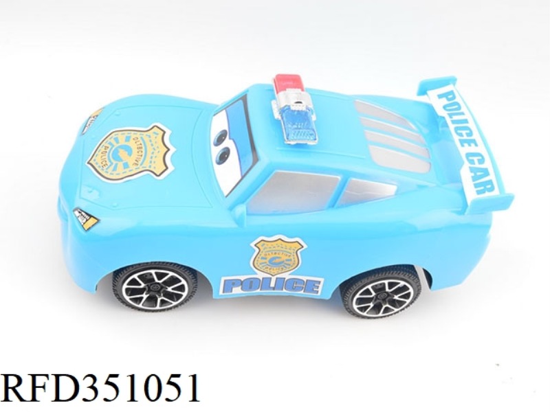 SOLID COLOR SPRAY PAINT CAR GENERAL MOBILIZATION INERTIA POLICE CAR