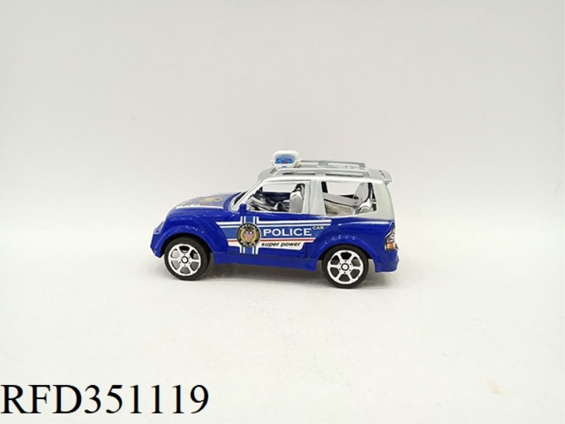 PAINTED POLICE CAR INERTIA