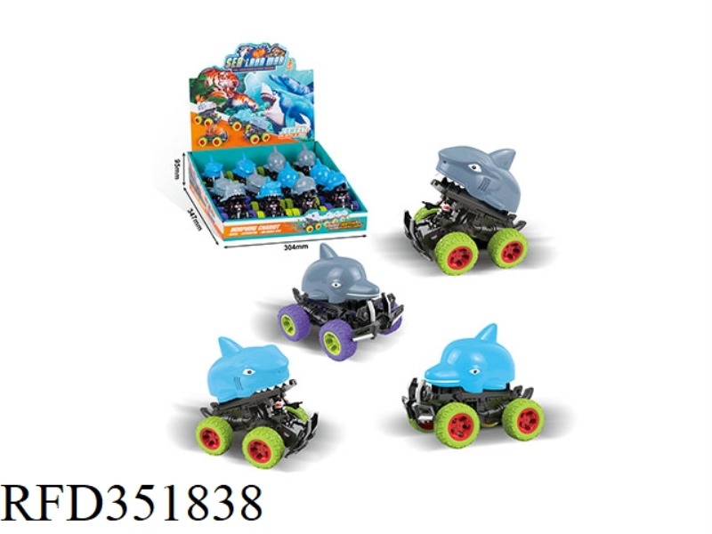 INERTIAL COLLISION DEFORMATION MARINE CHARIOT/12PCS