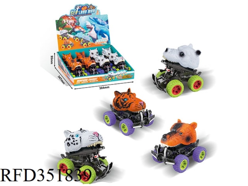 INERTIAL COLLISION DEFORMATION BEAST CAR/12PCS