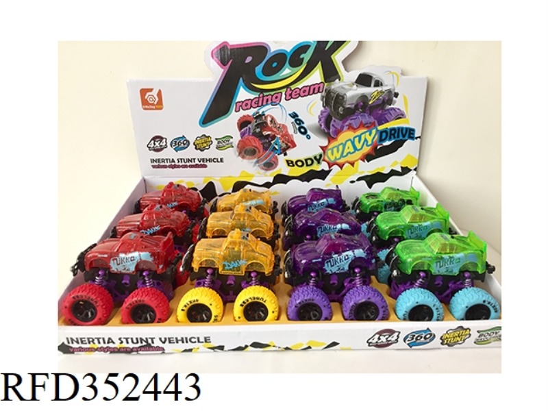 DOUBLE INERTIA REVOLVING CAR/12PCS