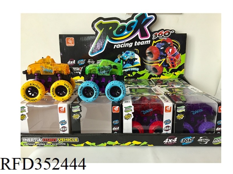 DOUBLE INERTIA REVOLVING CAR/12PCS