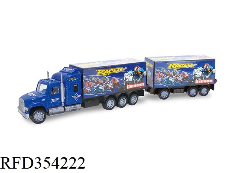 INERTIAL CONTAINER TRUCK 2 SECTIONS (MOTORIZED STANDARD)