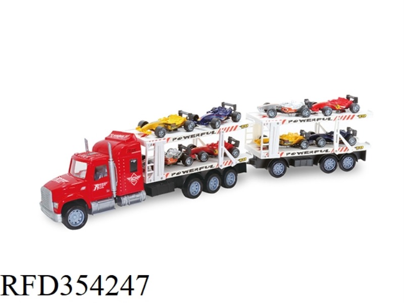 INERTIAL THREE-LAYER TRACTOR WITH 3 SECTIONS (CARRYING 18 F1)