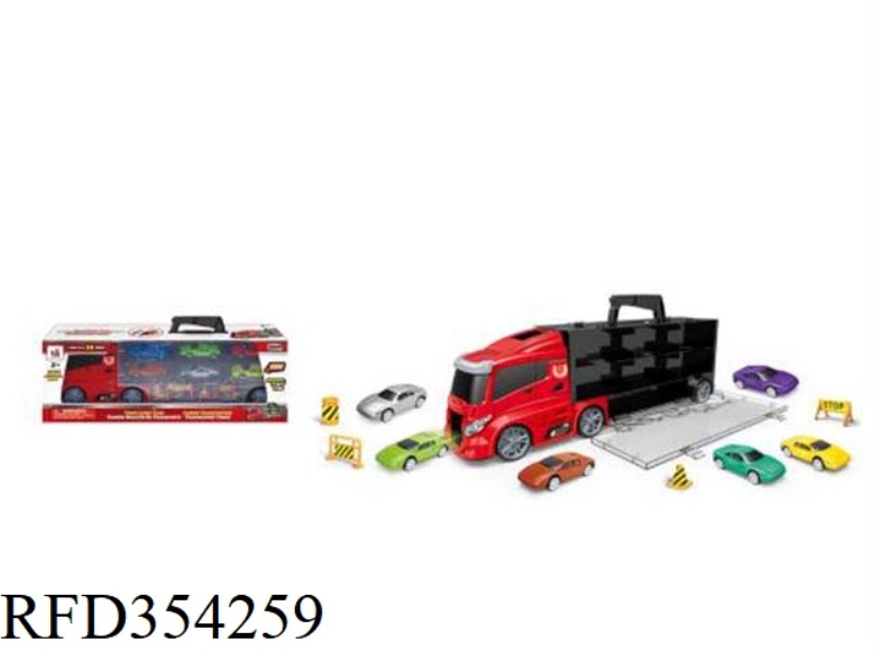 CONTAINER STORAGE CART FLAT (SMALL HEAD) SIMULATION