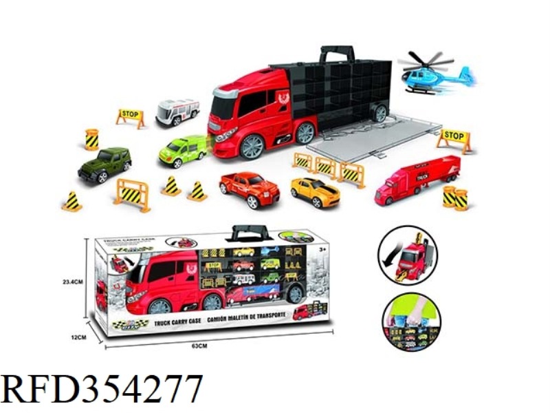 CONTAINER STORAGE CAR FLAT (BIG HEAD) SIMULATION