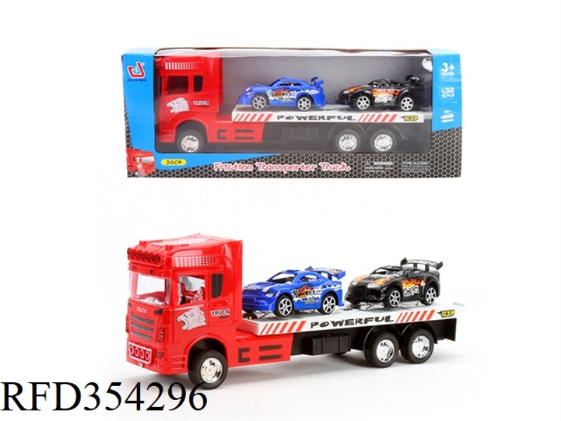 INERTIAL TRACTOR (CARRYING 2 CARS)