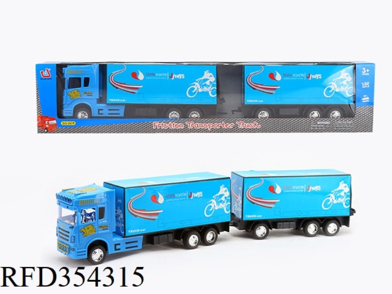 INERTIAL CONTAINER TRUCK 2 SECTIONS (MOTORIZED STANDARD)