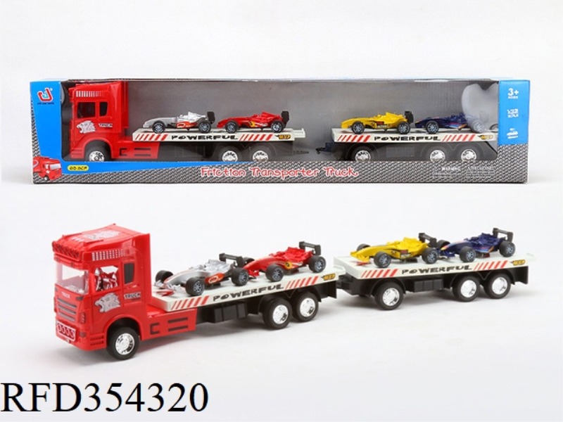 INERTIAL TRACTOR 2-SECTION FLATBED (CARRY 4 F1)