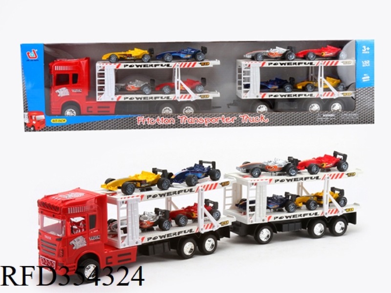 INERTIAL DOUBLE-DECK TRACTOR WITH 2 SECTIONS (CARRYING 8 F1)