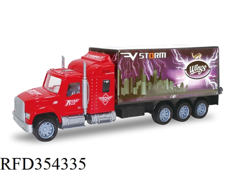 INERTIAL CONTAINER TRUCK (LIGHTNING MARK)