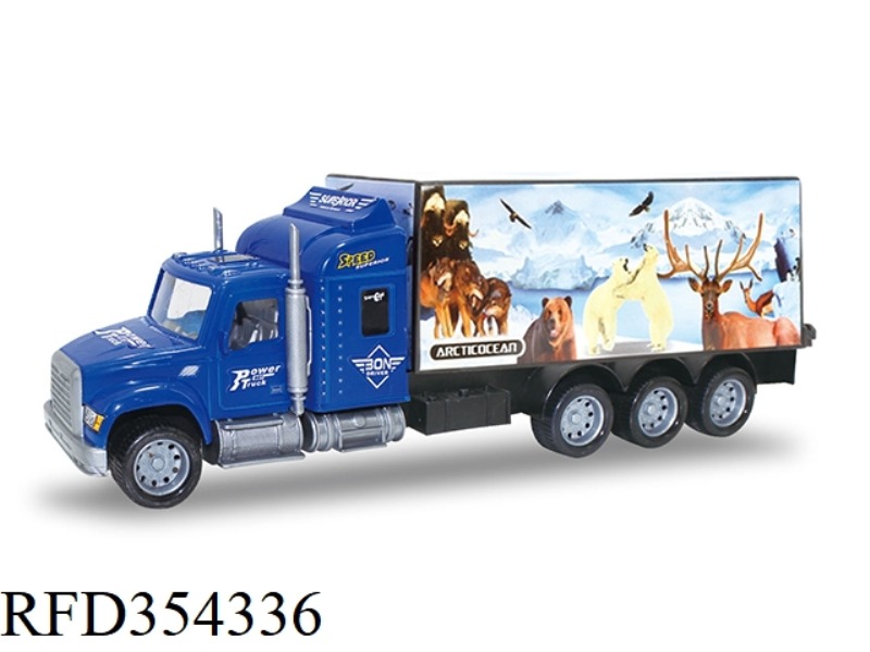 INERTIAL CONTAINER TRUCK (ANIMAL MARK)