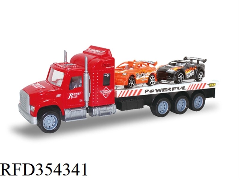 INERTIAL TRACTOR (CARRYING 2 CARS)