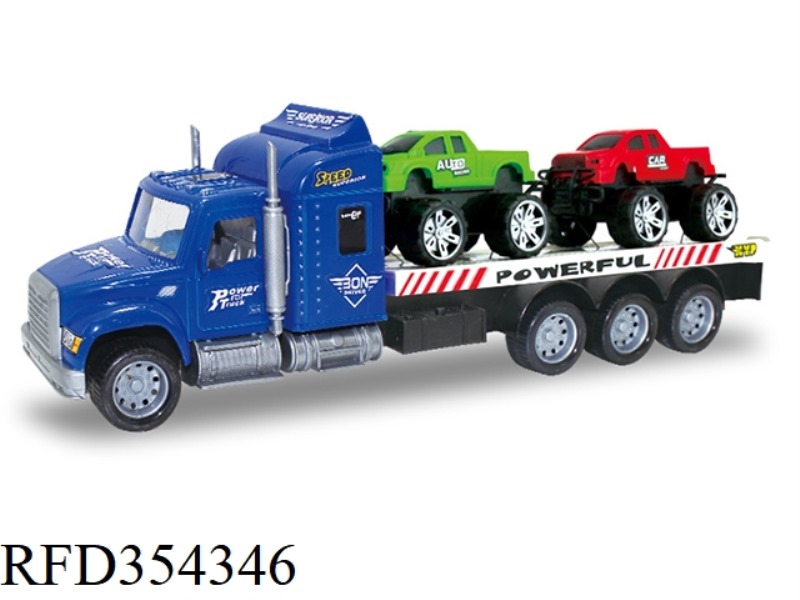 INERTIAL TRACTOR (CARRYING 2 PICKUPS)