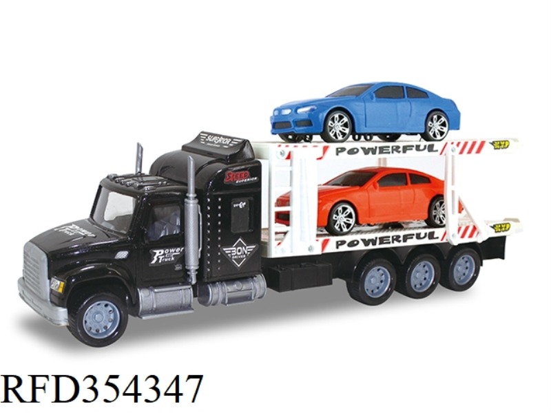 INERTIAL DOUBLE-LAYER TRACTOR (CARRYING 2 BMWS)