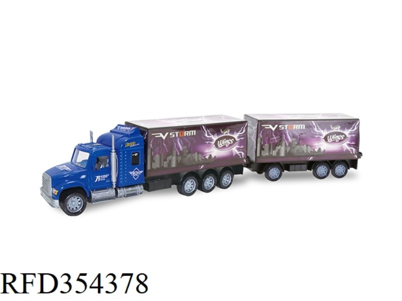 INERTIAL CONTAINER TRUCK 2 SECTIONS (LIGHTNING MARK)