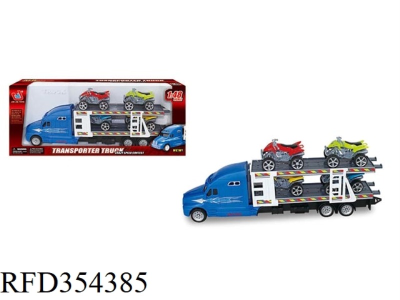 TRACTOR (4 BEACH MOTORCYCLES)