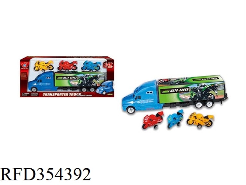TRACTOR (MOTORCYCLE STANDARD + 3 MOTORCYCLES)