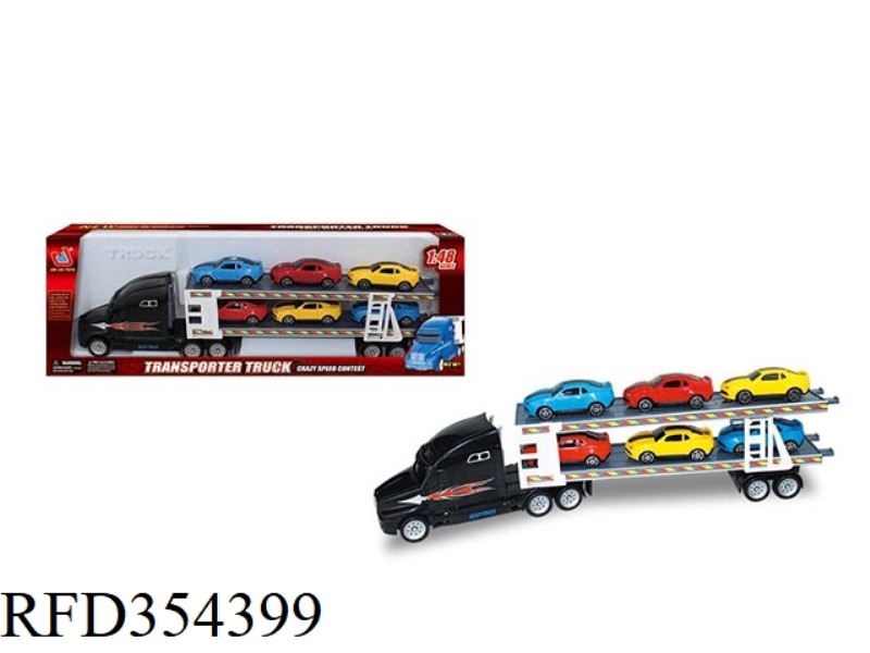 TRACTOR (6 BUMBLEBEE RACING CARS)