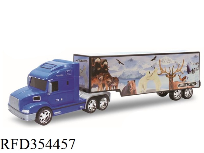 INERTIAL CONTAINER TRUCK (ANIMAL MARK)