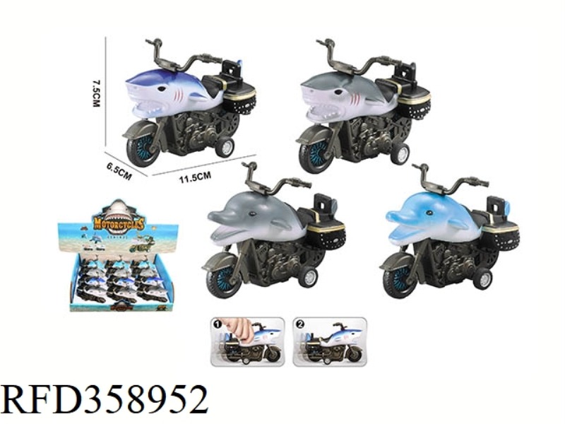 INERTIAL MARINE ANIMAL MOTORCYCLE