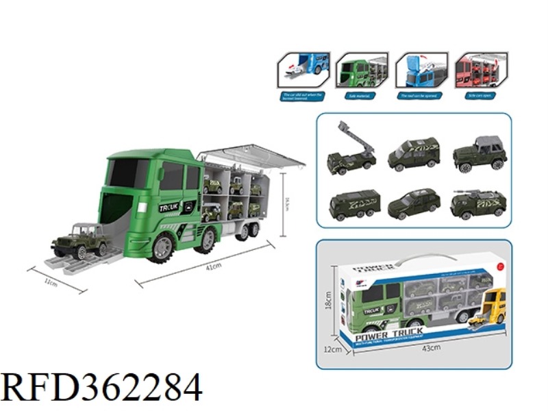 MILITARY CONTAINER TRUCK