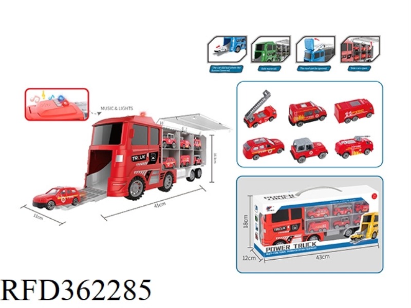 FIRE TRACTOR (WITH LIGHT AND MUSIC)