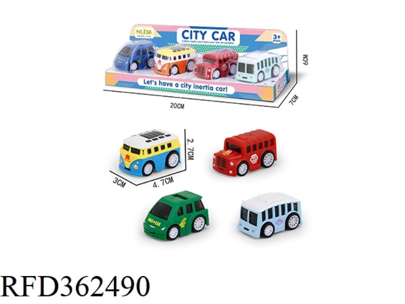 CITY TRAFFIC HIGH-SPEED INERTIA CAR