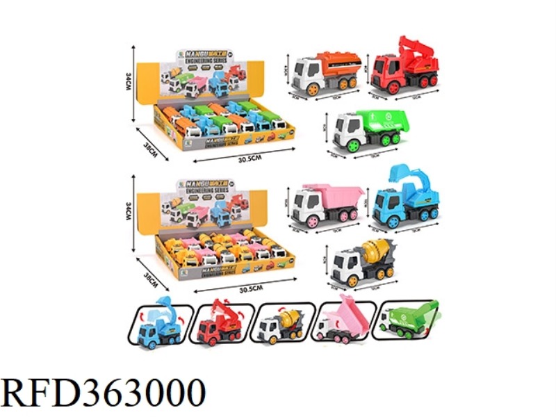 INERTIAL ENGINEERING VEHICLE (12PCS)