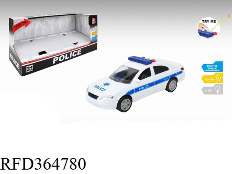 1:32 SOUND AND LIGHT INERTIAL POLICE CAR
