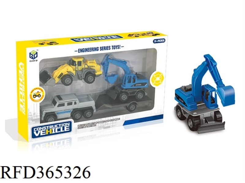 URBAN INERTIAL ENGINEERING VEHICLE 4PCS