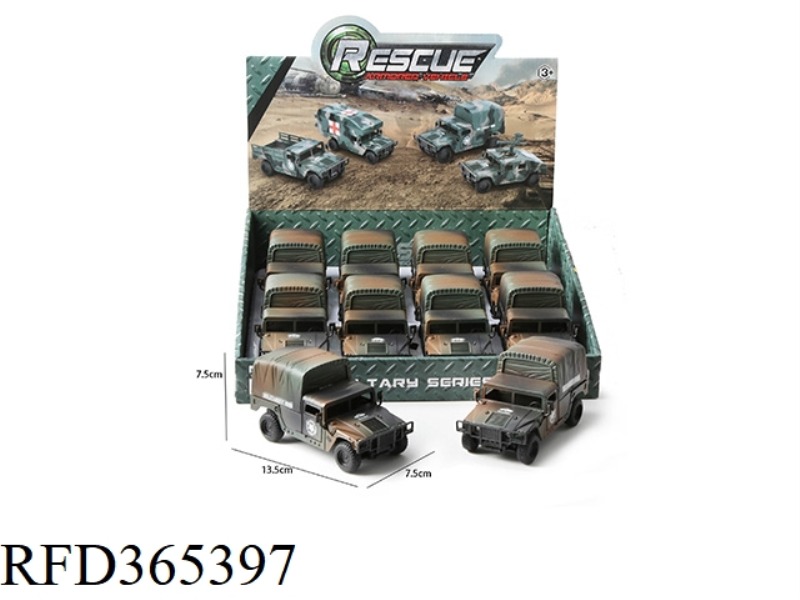 INERTIAL HUMVEE (8 PCS)