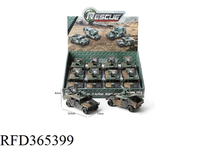 INERTIAL HUMVEE (8 PCS)