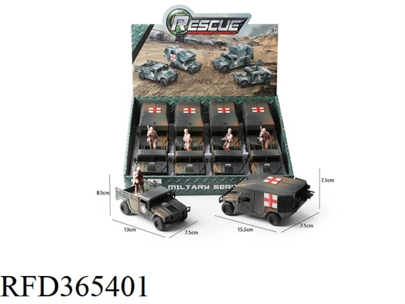 INERTIAL HUMVEE (8PCS / 2 MIXTURES)