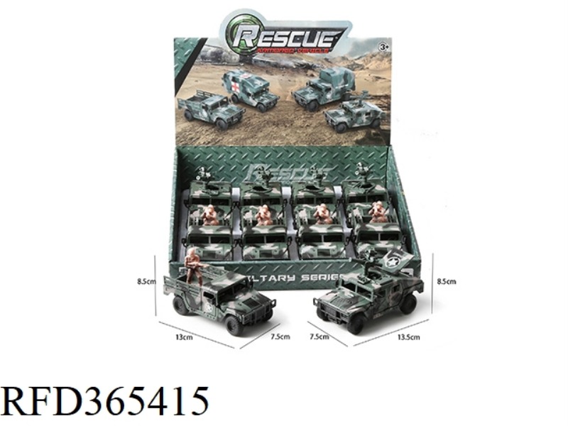 INERTIAL HUMVEE (8PCS / 2 MIXTURES)
