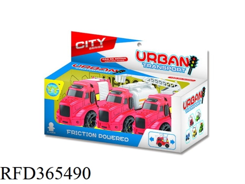 AMERICAN FIRE TRUCK 3PCS