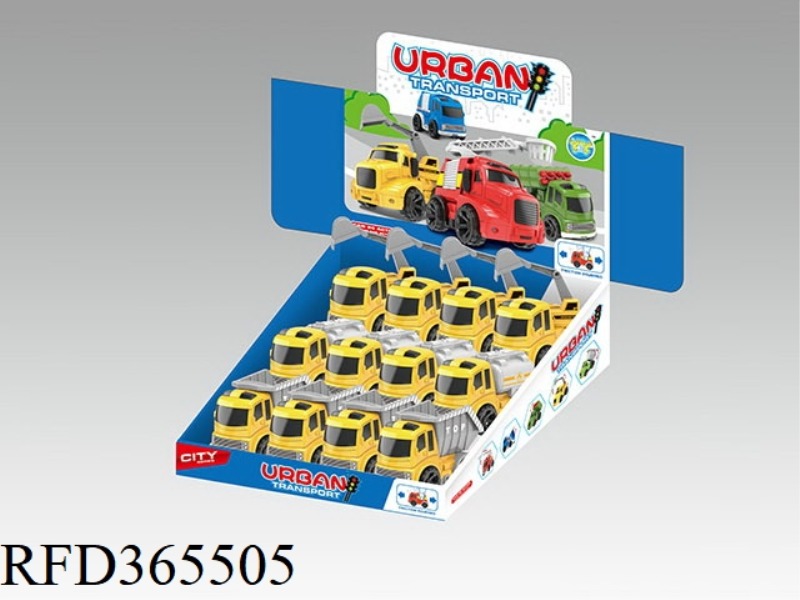 EUROPEAN CONSTRUCTION TRUCK 12PCS