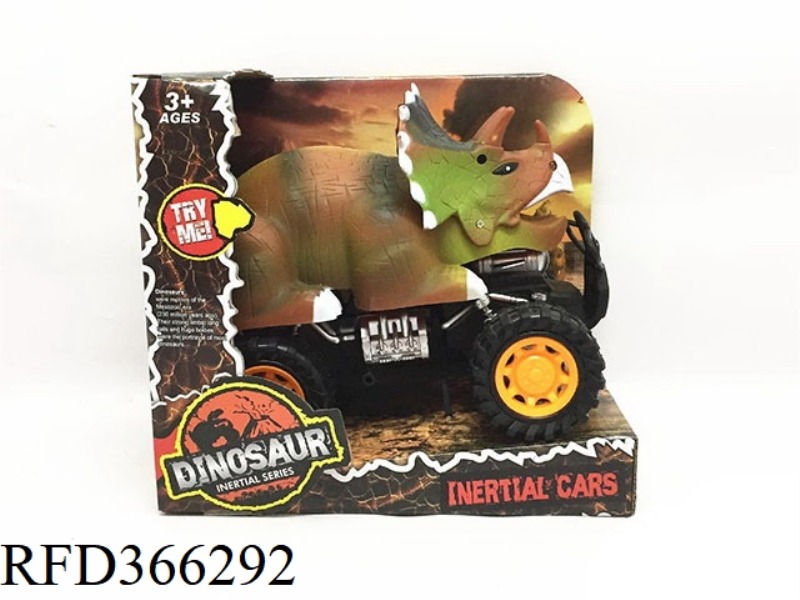 INERTIAL DINOSAUR VEHICLE (TRICERATOPS)