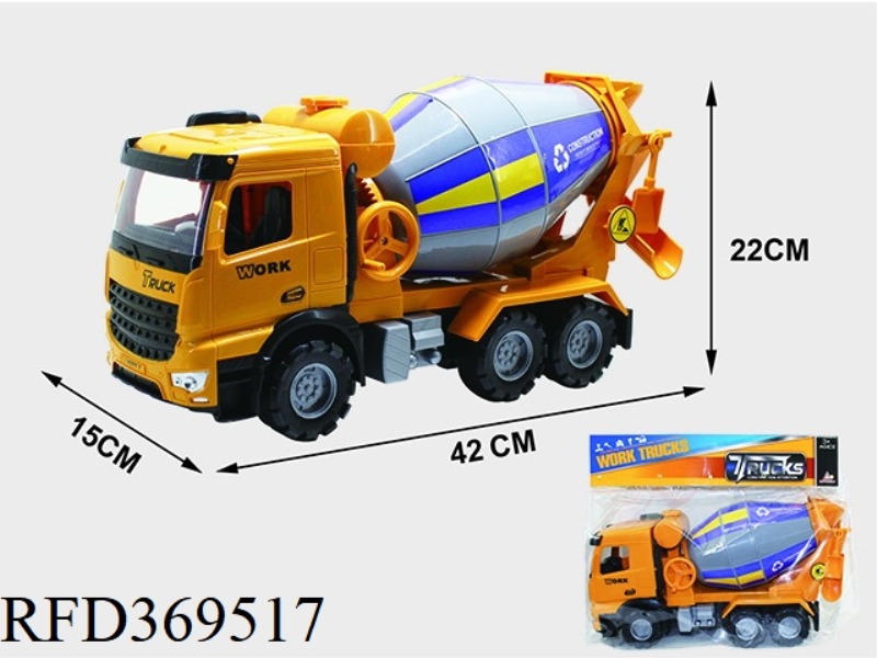 INERTIAL MIXING CONCRETE TRUCK