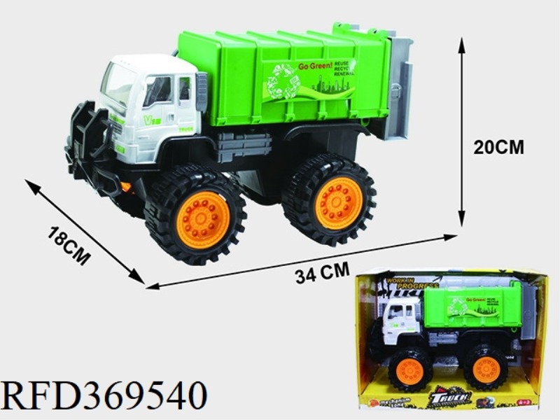 INERTIAL WHEEL SANITATION VEHICLE