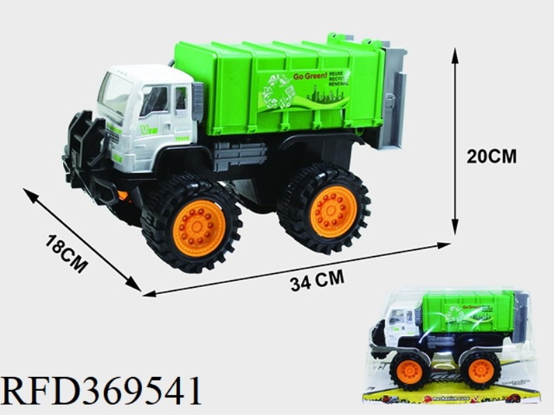 INERTIAL WHEEL SANITATION VEHICLE
