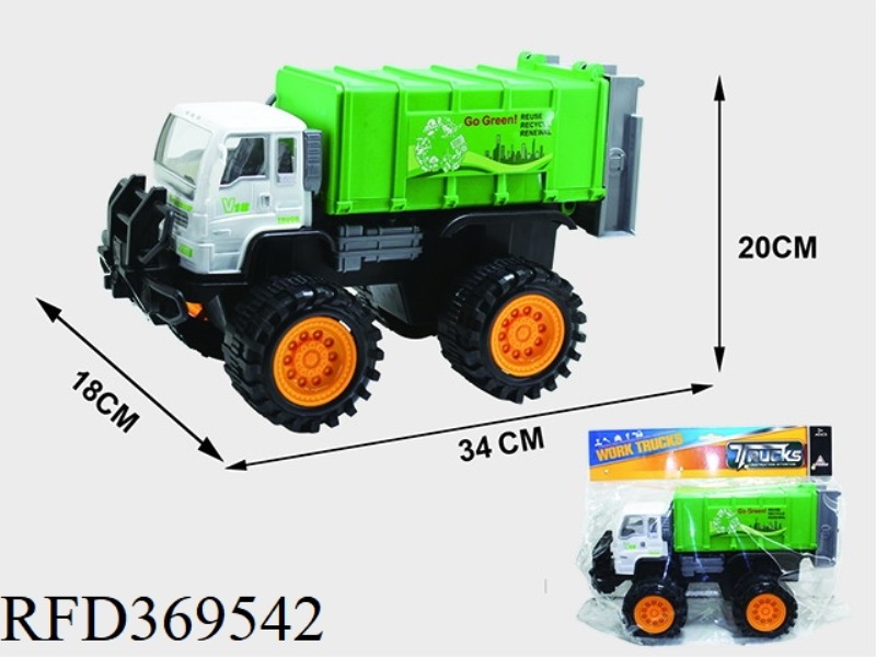 INERTIAL WHEEL SANITATION VEHICLE