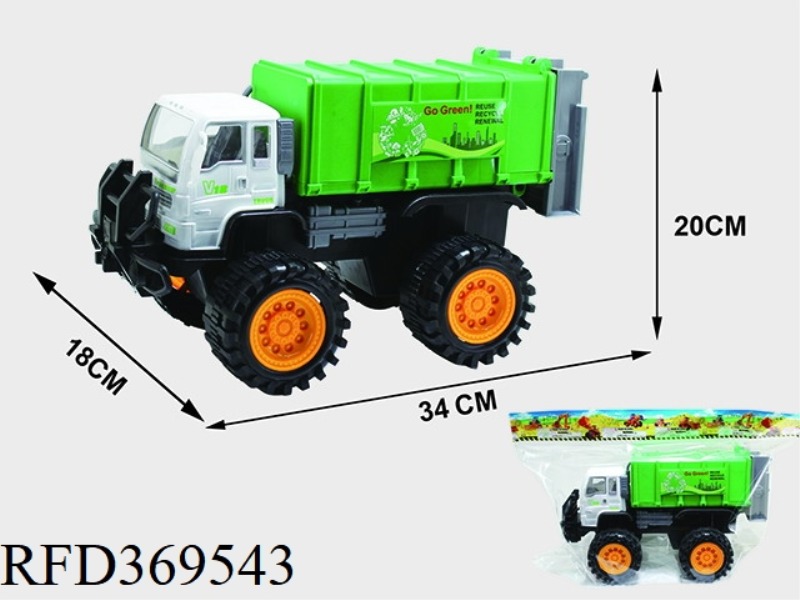 INERTIAL WHEEL SANITATION VEHICLE