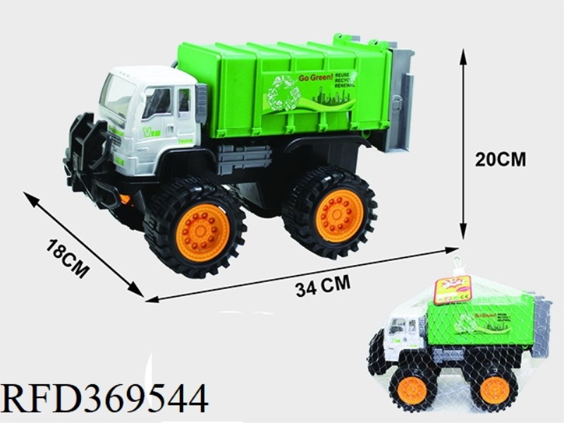 INERTIAL WHEEL SANITATION VEHICLE