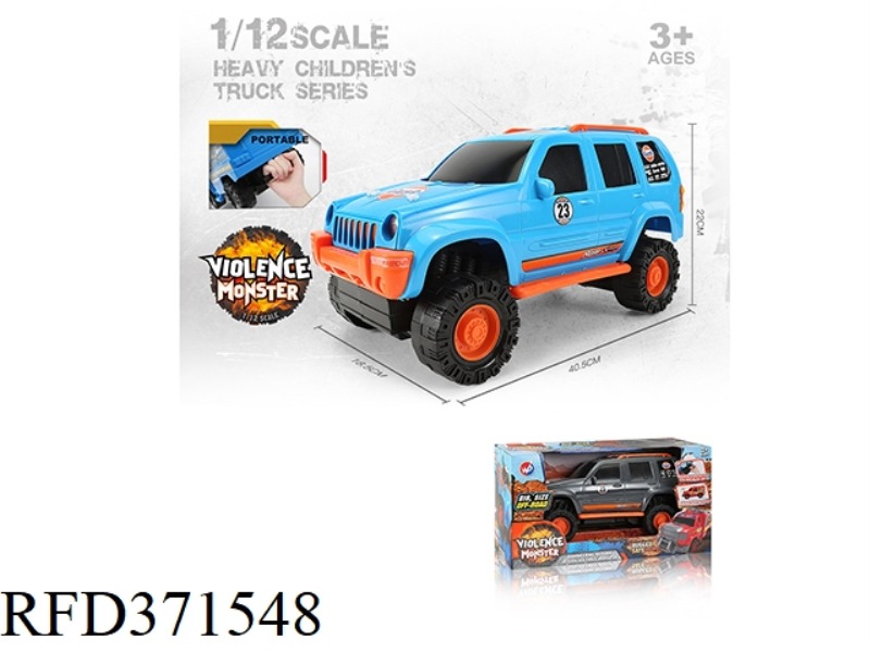 INERTIAL JEEP PORTABLE CAR 1:12