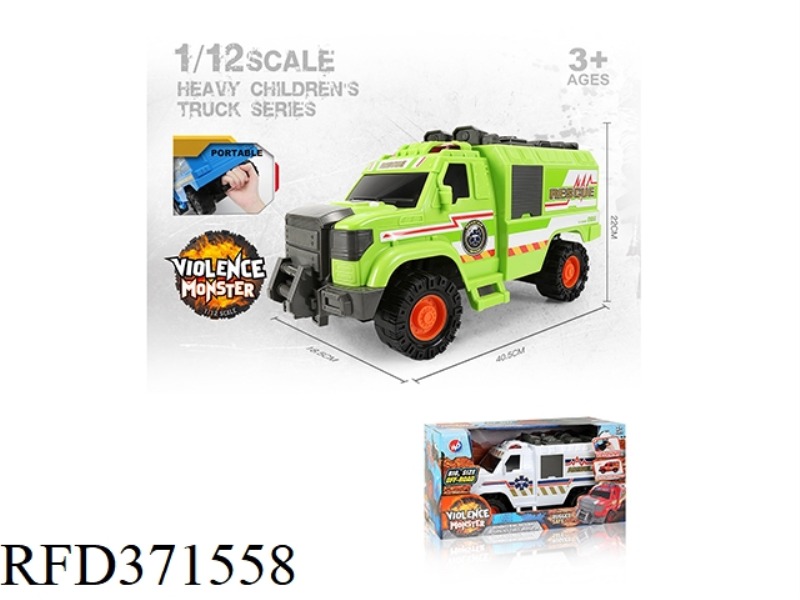 INERTIAL FIELD AMBULANCE PORTABLE VEHICLE 1:12
