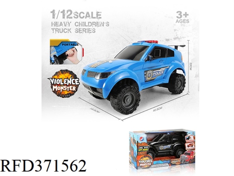 INERTIA POLICE PORTABLE CAR 1:12