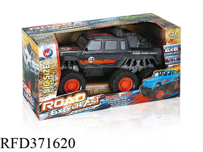 INERTIA MERCEDES-BENZ G 6X6 1:14