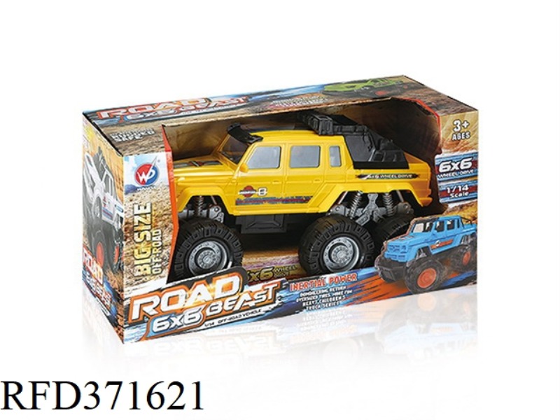 INERTIA MERCEDES-BENZ G 6X6 1:14
